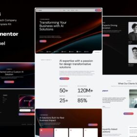 Omni – AI Agency & Tech Company Elementor Template Kit