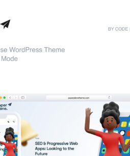 Paper Plane – Minimalist WordPress Blog Theme