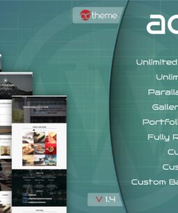 Plugin Parallax One Page Builder para WordPress