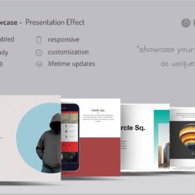 Parallax Showcase Effects – Present your products