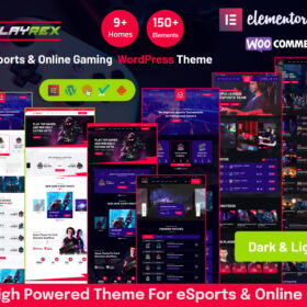 Playrex – eSports & Gaming WordPress Theme