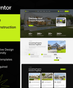 Rehouse – Real Estate & Construction Group Elementor Template Kit