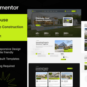 Rehouse – Real Estate & Construction Group Elementor Template Kit