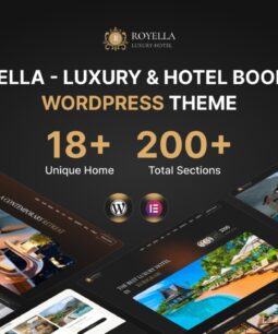 Royella – Luxury & Hotel Booking WordPress Theme