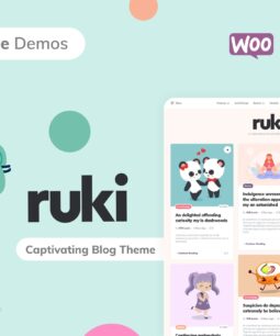 Ruki – Um tema cativante para blogs pessoais