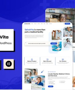 SalvaVita – Medical Clinic WordPress Theme