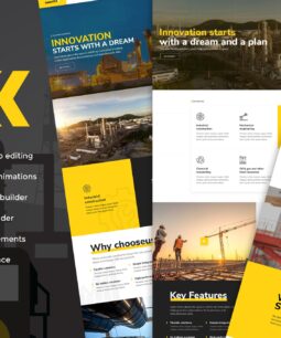 Samatex – Industrial WordPress Theme + Woocommerce