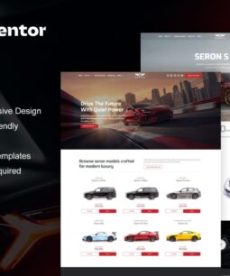 Seron – Kit de modelos Elementor para concessionária de carros de luxo