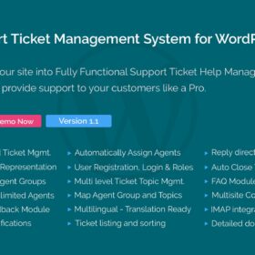 Support Ticket Management System for WordPress