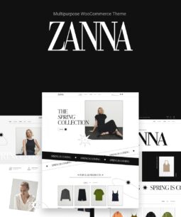 ZANNA – Elementor WooCommerce Theme