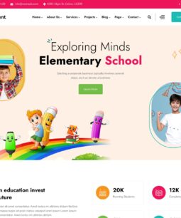 Ascen – WordPress Theme for Childcare and Kids' Education