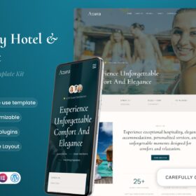 Azura – Luxury Hotel & Resort Elementor Template Kit