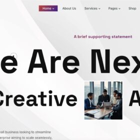 Bizkorp – Creative Business Agency WordPress Theme
