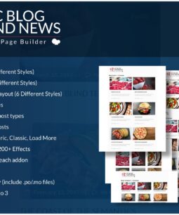 Blog and News Addons for WPBakery Page Builder WP