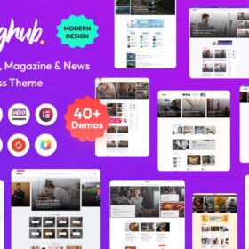Blog & Magazine WP Theme with AI Writer Generator