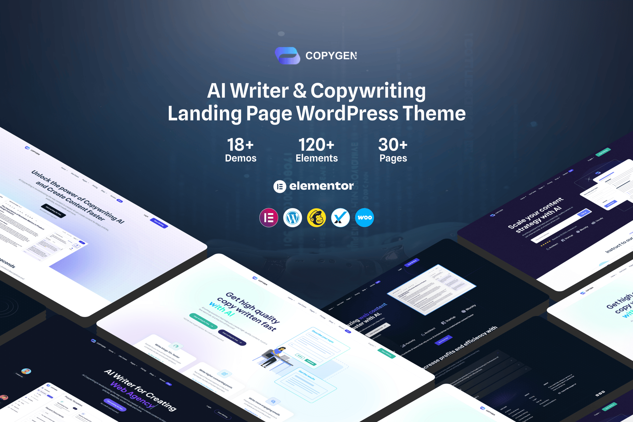 CopyGen – AI Writer & Copywriting WordPress Theme