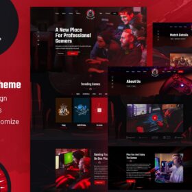 CROX | Esports & Gaming WordPress Theme