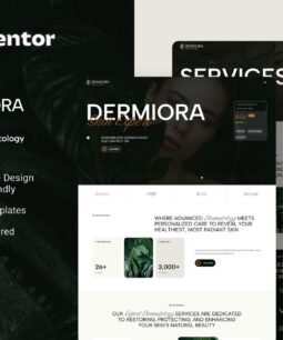 Dermiora – Beauty Clinic Dermatology Elementor Template Kit