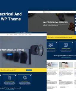 Electrician – Electrical Service WordPress Theme
