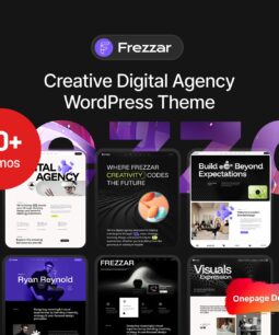 Frezzar – Creative Digital Agency WordPress Theme