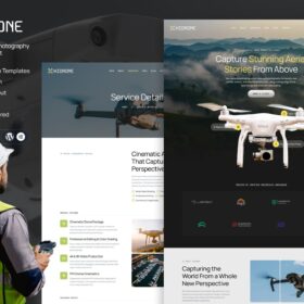 Hidrone – Drone Aerial Video & Photography Elementor Template Kit