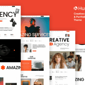 Hunk – Digital Agency & Portfolio WordPress Theme