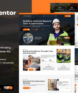 Induxy – Construction & Industry Elementor Template Kit