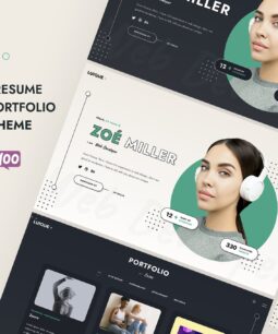 Luique – Personal Portfolio WordPress Theme