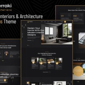 Merraki | Interiors & Architecture WordPress Theme