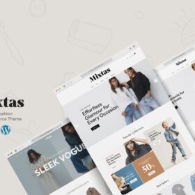 Mixtas – Minimalist Fashion WooCommerce Theme