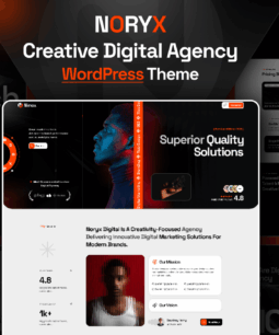 Noryx – Digital Agency & Creative WordPress Theme