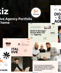 Pikiz – Creative Agency Portfolio WordPress Theme