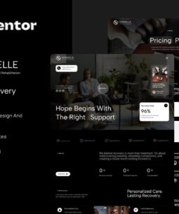 Seravelle – Addiction Recovery Elementor Template Kit