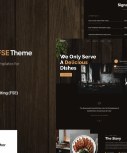 Sovy – FSE Restaurant WordPress Theme