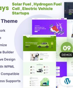 Sunrays – Solar Power & Green Energy WordPress Theme