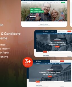 TownsVille – Political Party WordPress Theme