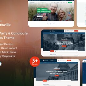 TownsVille – Political Party WordPress Theme