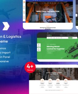 Transida – Transportation WordPress Theme