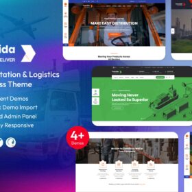 Transida – Transportation WordPress Theme
