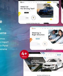 Udrive – Driving School WordPress Theme