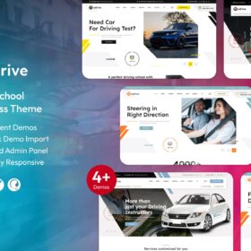 Udrive – Driving School WordPress Theme
