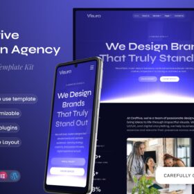 Visura – Creative Design Agency Elementor Template Kit