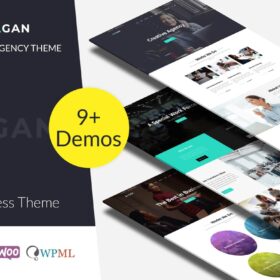 Aagan – Agency, Startup WordPress Theme