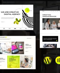 Aakum – Tema WordPress para agência de criação