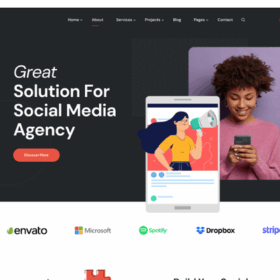 Adrun – Seo & Marketing Agency WordPress Theme