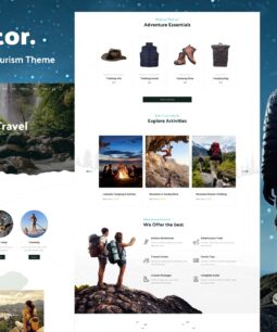 Adventor – Aventura em Viagens, Tema de Turismo