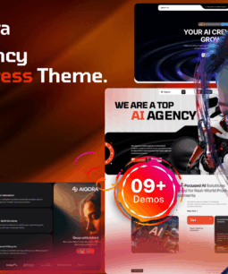 Aigora – AI Agency WordPress Theme