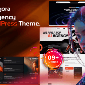 Aigora – AI Agency WordPress Theme