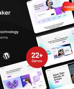 Aimaker – AI Agency & Technology WordPress Theme