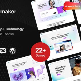 Aimaker – AI Agency & Technology WordPress Theme